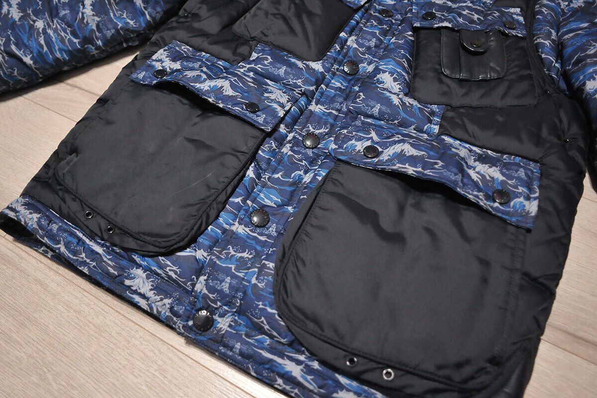 RARE Mens BARBOUR x White Mountaineering Blenyama Quilt RARE Mens BARBOUR x White Mountaineering Blenyama Quilt