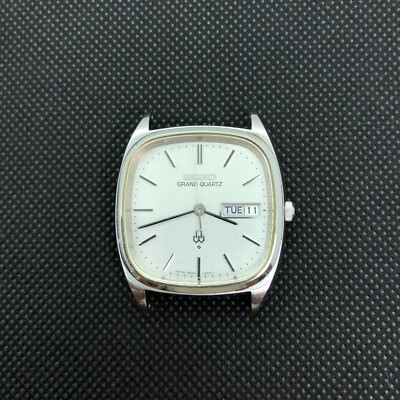 w1702] SEIKO GRAND QUARTZ 4843-5011 W/original buckle GQ New