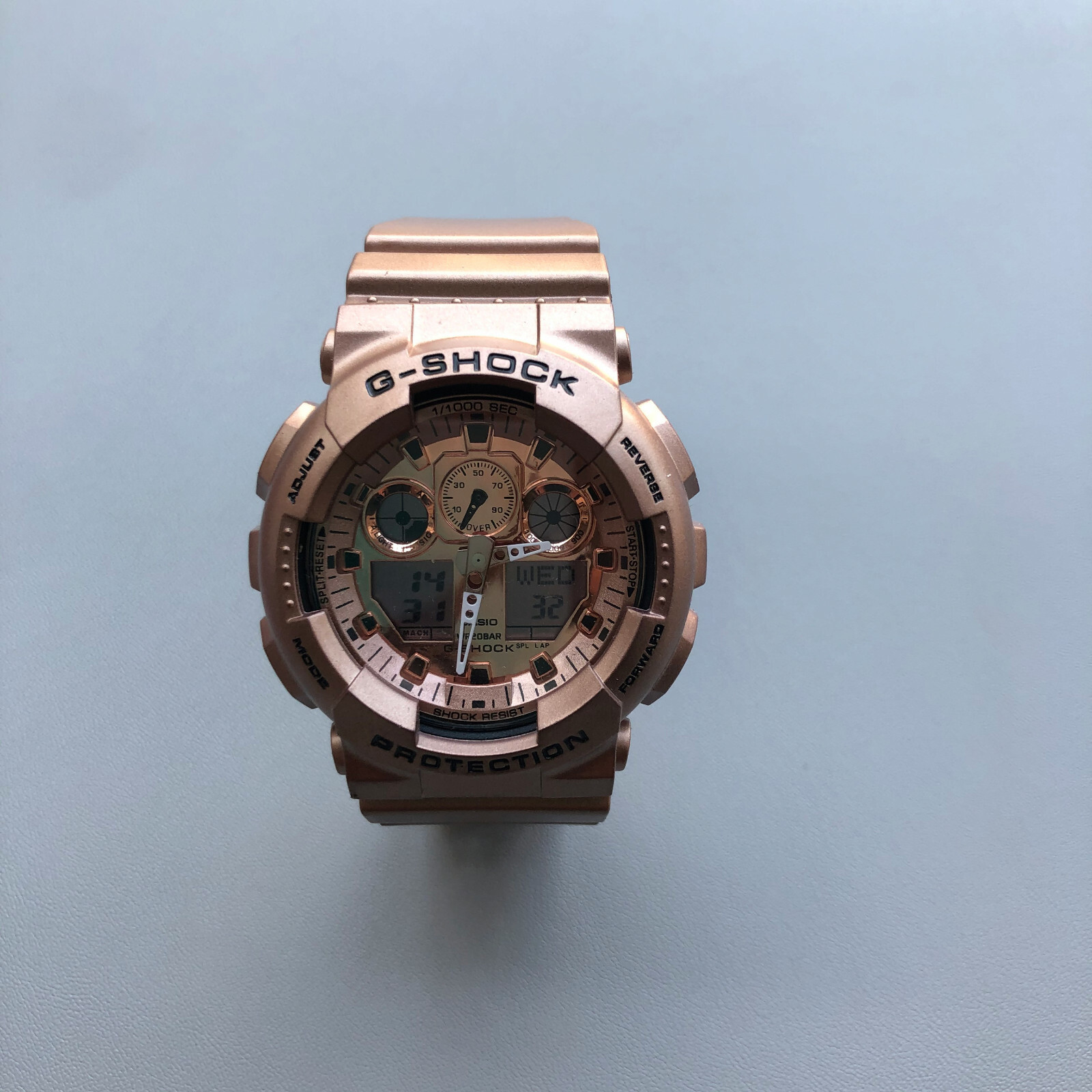 g shock crazy gold