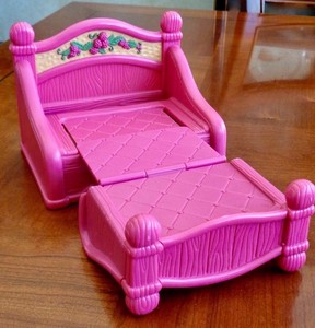 fisher price doll bed