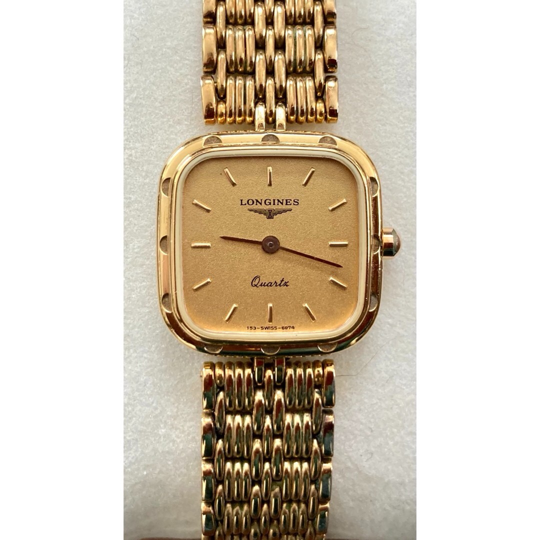 LONGINES Women's Gold-Tone Quartz Watch 153-6974, 21mm Case
