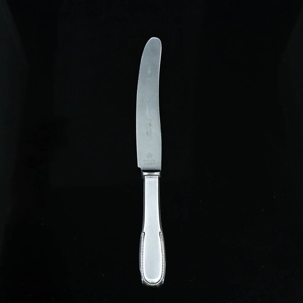 Evald Nielsen. No. 14. Silver Luncheon Knife, serrated.