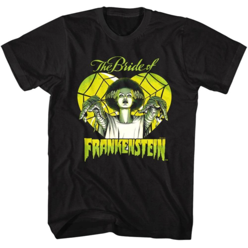 Bride of Frankenstein Heart Men's T Shirt