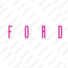 15 Ford Emblem Decal Sticker