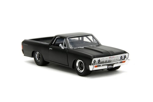 Chevrolet El Camino 1967 Jada 1:32 Fast & Furious X negro modelo diecast 34414 - Imagen 9 de 10