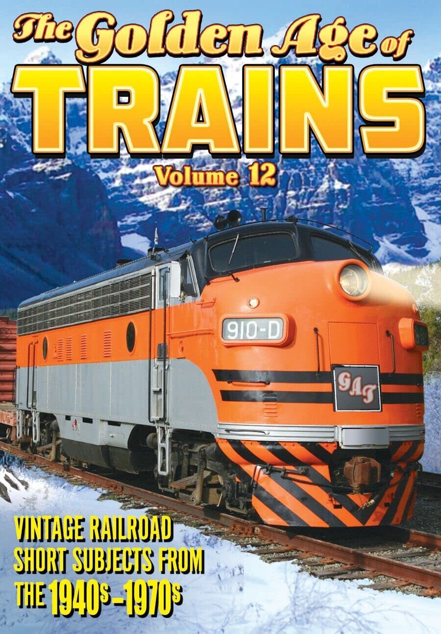 Trains - The Golden Age of Trains, Volume 12 (DVD) Chet Huntley