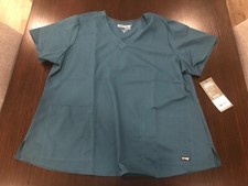 Grey's Anatomy 71166 Classic Women's V-Neck Shirred Back Scrub, Size 3XL Loc16 