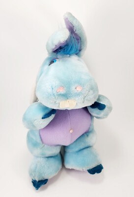 Vintage Disney The Wuzzles Hoppopotamus Plush 1985 Hasbro Softies Hippo Bunny !!
