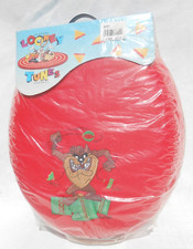 Tasmanian Devil Taz Toilet Seat Looney Tunes Christmas Gift Damage 1994 Nip