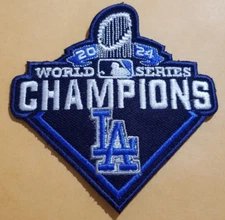 2024 Los Angeles Dodgers World Series Champions Patch approx 3.5x3.5"