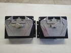 2x Coin mechs and housings for wooden body vending machines