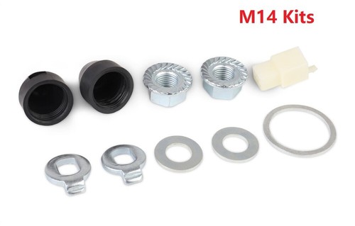 Hub Motor Axle Screw M12 M14 e bike Axle lock nut lock washer spacer torque arm - Picture 7 of 12