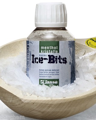 Saunaaufguss Spezialaufguss Mentholaufguss Ice Bits Menthol IceBits 50g Dose