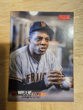 Willie Mays 2023 Topps Stadium Club Red Foil