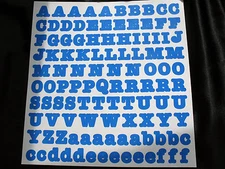 ALPHABET LETTERS, LARGE ABC/123 SCRAPBOOKING CREATIVE MEMORIES NEW COLORS