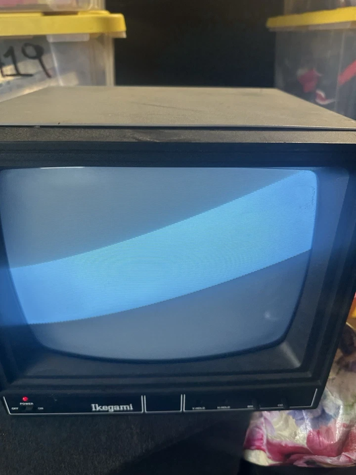 Vintage Ikegami PM-127 CRT Picture Monitor - Retro Broadcast Display - Image 2 of 4