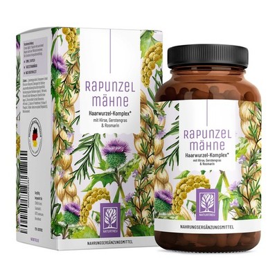 Haarvitamine Haarwachstum Biotin Komplex 120 St vegan Rapunzelmähne NATURTREU 
