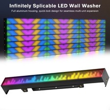 666 LED 180W RGB Wall Wash Light Bar DMX Stage DJ Bar Light Strobe Beam Lighting
