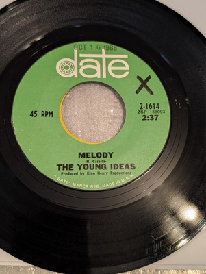 #ad GARAGE The Young Ideas Melody Barney Buss Date 1614 1968 HEAR IT $10.00