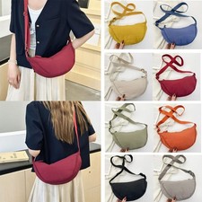 Casual Style Female Shoulder Bags Nylon Crossbody Bag Dumpling Bag  Lady