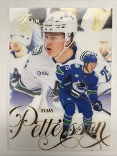 2025-26 25/26 Flair ROOKIE #162 Elias Pettersson Vancouver Canucks