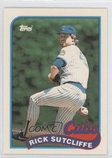 1989 Topps Collector's Edition (Tiffany) Rick Sutcliffe #520 0j0