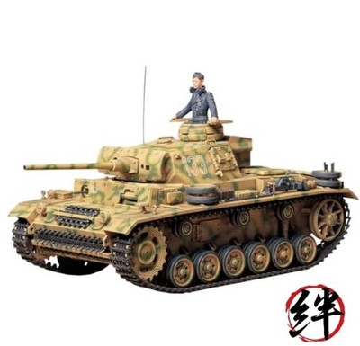 Tamiya 35215 1/35 German Pz. Kpfw III Ausf. L Tank Plastic Model Kit