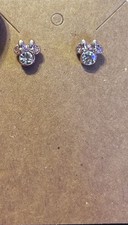 Minnie Mouse Stud Earrings- Approximately .50  
