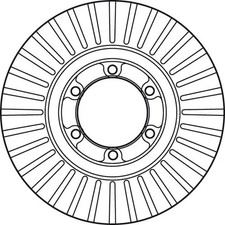 Disque de frein Hyundai GALLOPER