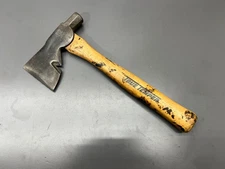 (H1) VINTAGE TRUE TEMPER NO. H HATCHET AXE HAMMER ROOFING DRYWALL VGC USA
