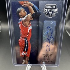 Panini 2014-15 Totally Certified Signatures Auto /75 Bradley Beal Wizards #TCS-…