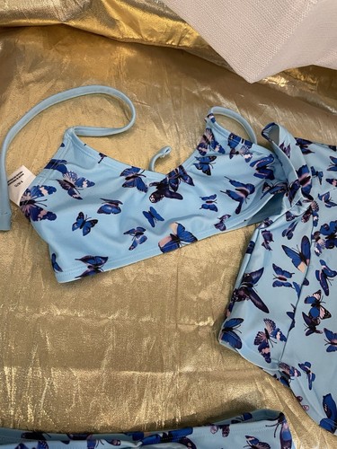 Girls 3pc Swimsuit Set - Picture 2 of 6