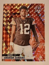 25 Panini Mosaic - Rookie Variations Shedeur Sanders Camo Pink Mosaic Prizm (RC)