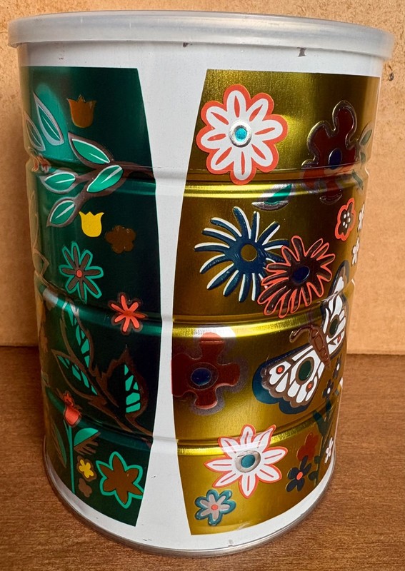 Hills Bros Four Seasons Tin Coffee Can - Winter, Spring, Summer, Fall