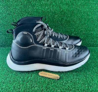 Under Armour Curry 4 FloTro Suit & Tie Black Basketball Shoes 3024861-001 Sz 13