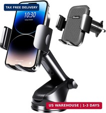 3-in-1 Car Phone Holder, 2025 Upgraded Phone Mount for Car Dashboard Air Vent Wi
