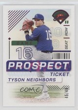 2024 Panini Prospect Edition Pink 45/49 Tyson Neighbors #65 0b7v