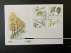 Ireland 1984 #585-588 Trees - FDC