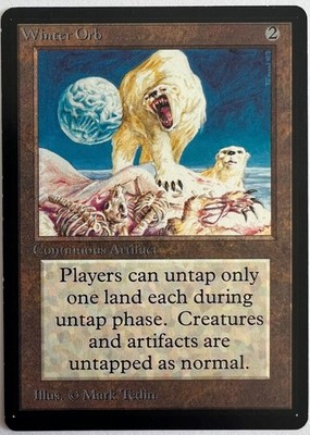 Magic The Gathering: Winter Orb GD ENG Limited Edition Beta (LEB)