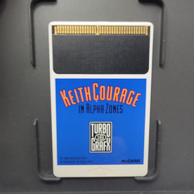 Keith Courage in Alpha Zones (TurboGrafx-16 HuCard)