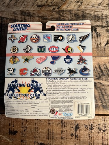 Vintage Peter Forsberg Actionfigur Colorado Avalanche NHL Kenner Startaufstellung 4 - Bild 9 von 10