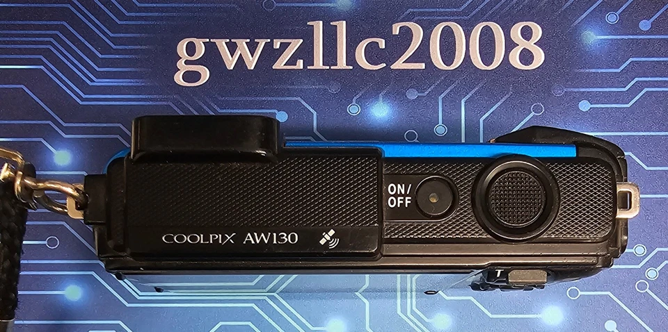 Nikon COOLPIX AW120 16MP Waterproof Shockproof WiFi Camera for parts - Image 2 of 4