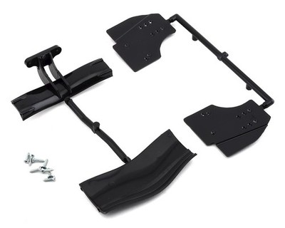 Mon-Tech 1/10 F1 Rear Wing (Black) [MTB-015-007]