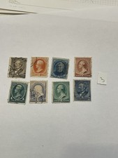 lot timbre clasique  Etats Unis 1883  1889