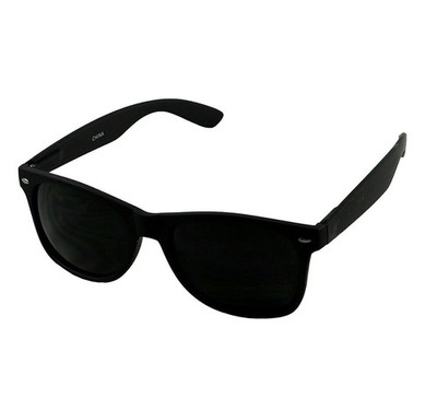 Black Out Sunglasses for Men Women Classic Square Category 4 Super Dark UV400