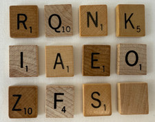 Vintage Scrabble Letter Tiles – You Choose Letters – Crafts & Replacements