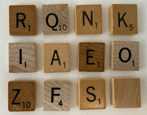 Vintage Scrabble Letter Tiles – You Choose Letters – Crafts & Replacements