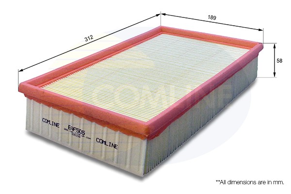 COMLINE EAF505 Air Filter for VW