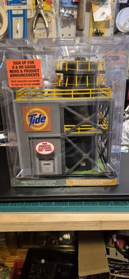 #ad Menards HO Scale Tide Soap Factory $72.50