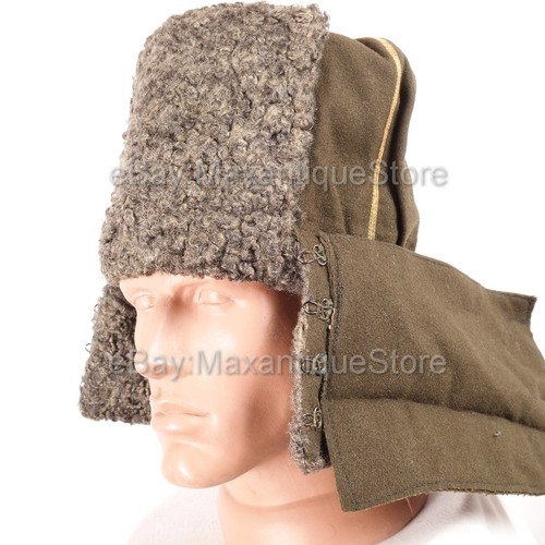 Sz.58 Original RKKA FIELD GENERAL CAP Winter  MARSHAL Papakha Soviet USSR  WW2